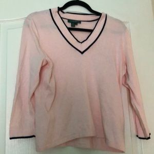 Petite large Pink long sleeve